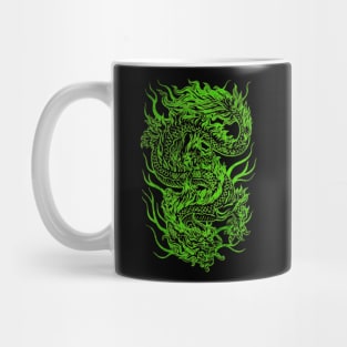 dragon green Mug